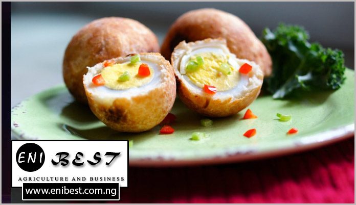 Snack business in Nigeria, egg roll