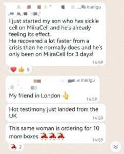 Miracell sickle cell testimony 