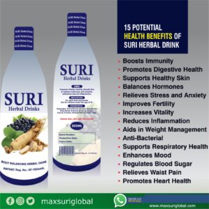 Sur herbal drink, Maxsuri Global Limited