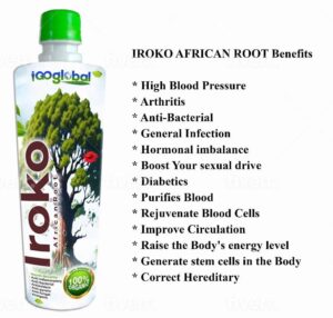 Iroko Africa Roots,  stem cell,  herbal drink, IGoGlobal International 